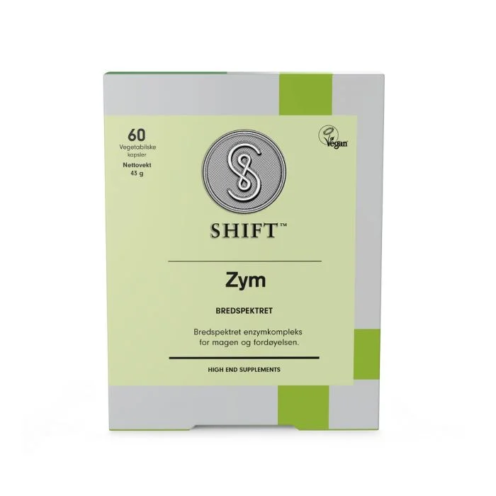 SHIFT™ Zym bredspektret kapsler 60 stk v:3770692 SHIFT™ Zym bredspektret kapsler 60 stk v:3770692