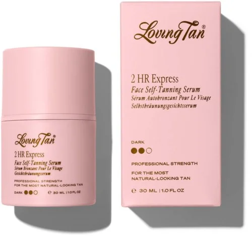 Loving Tan 2 HR Express Face Tanning Serum Dark v:2083190