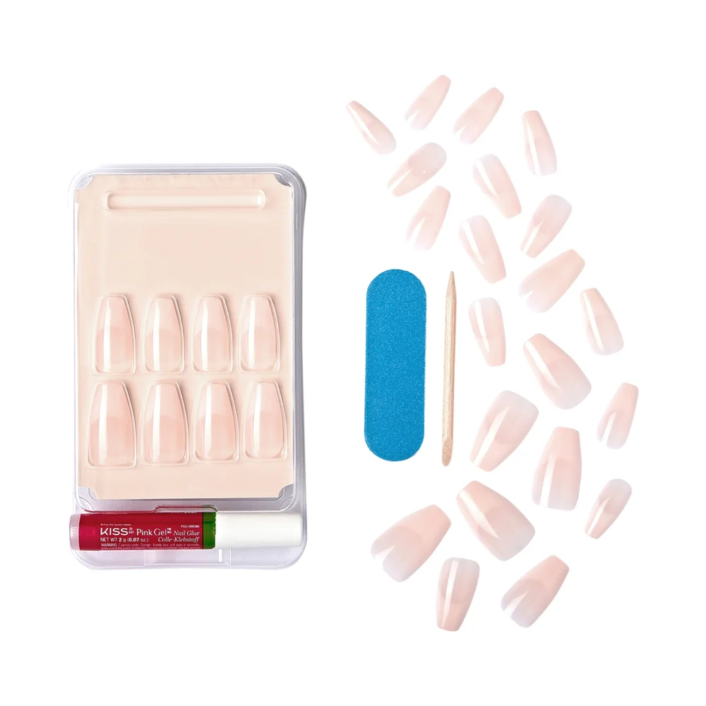Acrylic Nude Artificial Nails 79945 Leilani – Kiss v:3903639