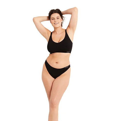 Full Bust Wireless Bra Svart | Str. XL v:6153544 Full Bust Wireless Bra Svart | Str. XL v:6153544