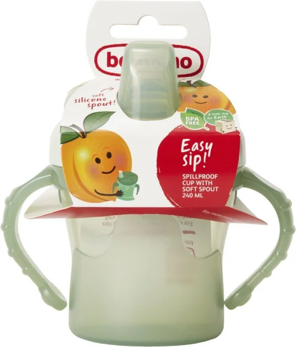 Bambino Easy Sip Cup drikkekopp mint 1 stk v:8021107 Bambino Easy Sip Cup drikkekopp mint 1 stk v:8021107