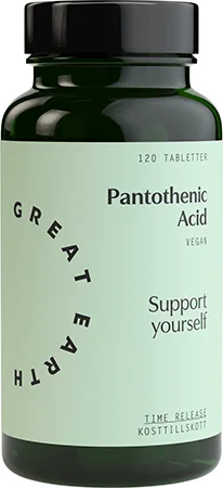 Great Earth Pantothenic Acid 120 stk v:7336885