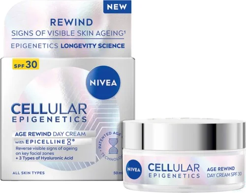 NIVEA Cellular Epigenetics Age Rewind Day Cream SPF30 50 ml v:2676910 NIVEA Cellular Epigenetics Age Rewind Day Cream SPF30 50 ml v:2676910