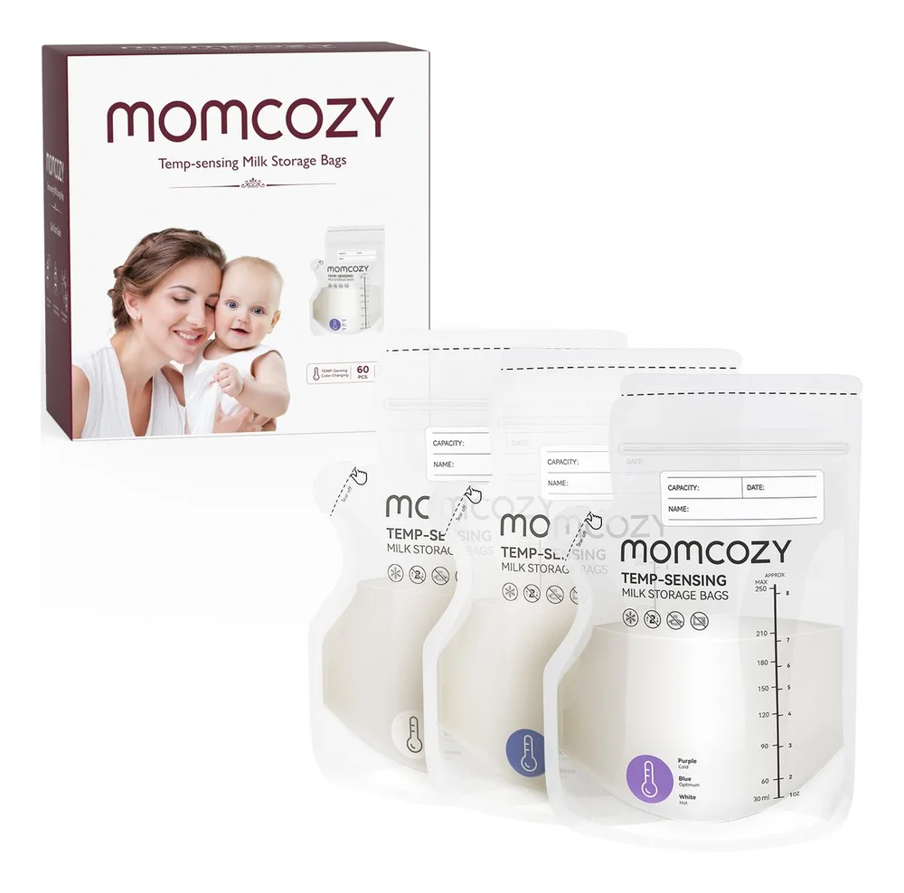Momcozy Oppbevaringsposer til Brystmelk med helletut – 60 stk. – 1 stk. v:5378187