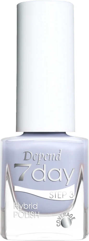 7 Day Hybrid Nail Polish 7340 Bright Blue – Depend v:4552793