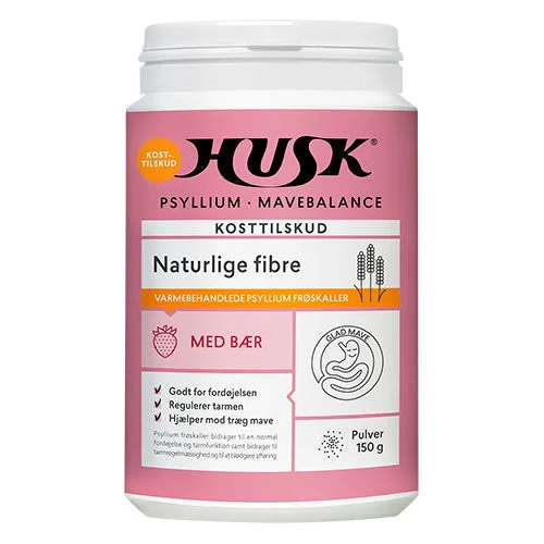 HUSK Psyllium Magebalanse Loppefrøskall for Fordøyelsen v:1575222