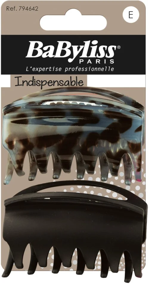 BaByliss Paris Accessories Indispensable Croco-clips Anti-Glide 2 Stk v:3025784 BaByliss Paris Accessories Indispensable Croco-clips Anti-Glide 2 Stk v:3025784