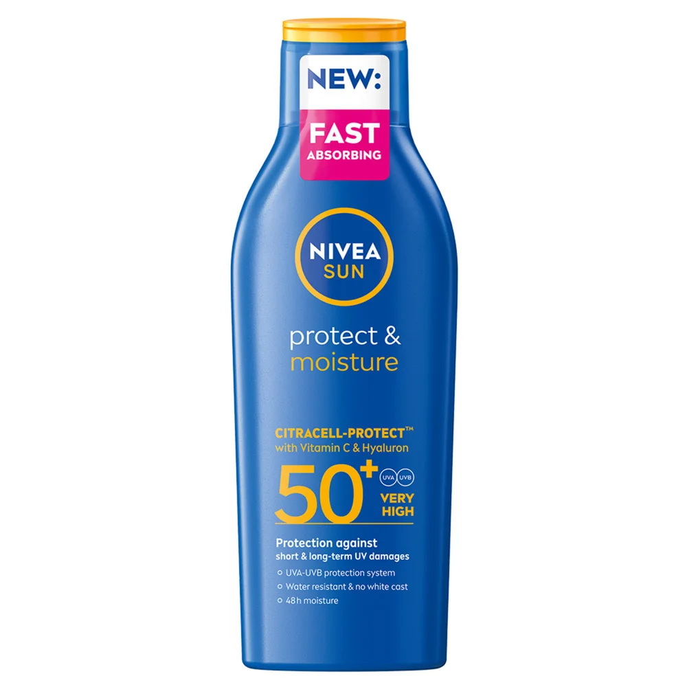 Protect & Moisture Sun Lotion SPF50+ 200 ml – NIVEA v:9429120