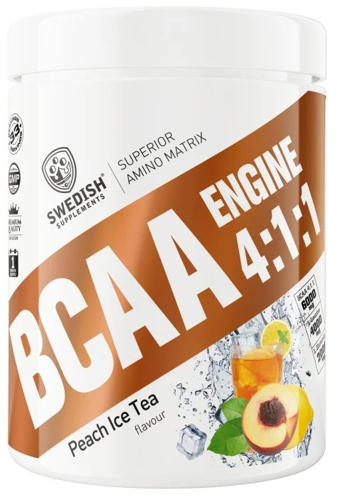 Swedish Supplements Bcaa Engine - Peach Ice tea 400 g v:9336572