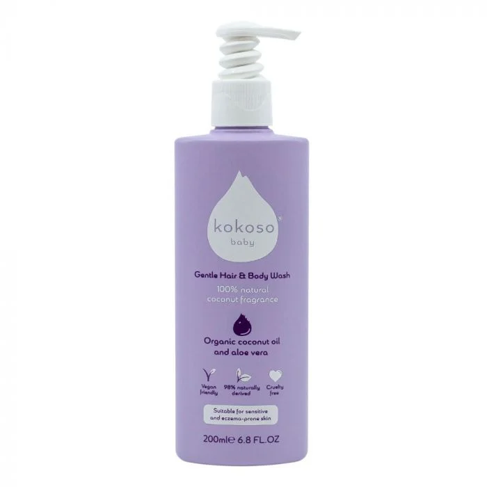 Kokoso Baby Gentle Hair & Body Wash 200 ml v:4208881 Kokoso Baby Gentle Hair & Body Wash 200 ml v:4208881