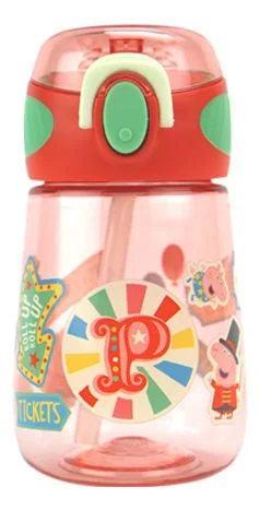 Nûby Peppa Pig 2-in-1 Flaske Rød/18m+ – 400 ml. v:5065016