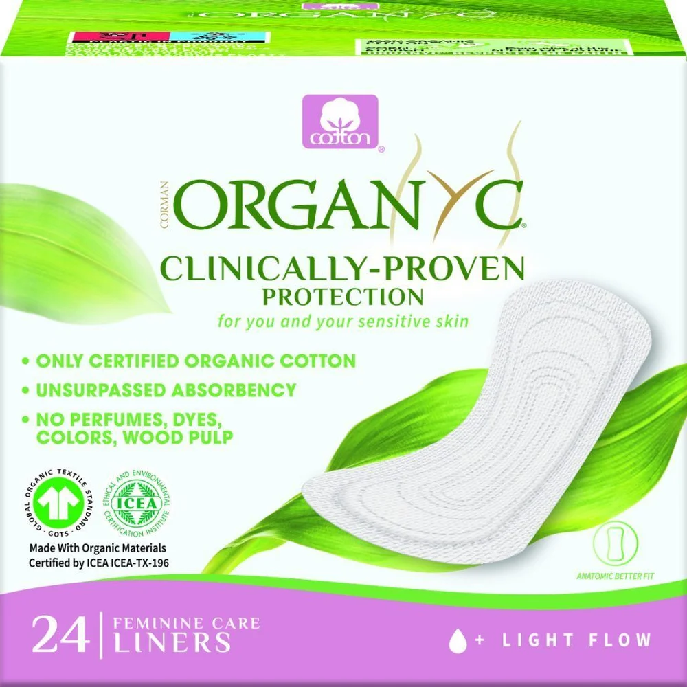 Organyc Økologiske Truseinnlegg – Folded – 24 stk. v:2283430 Organyc Økologiske Truseinnlegg – Folded – 24 stk. v:2283430