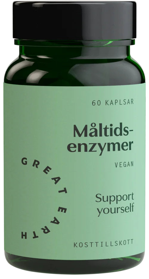 Great Earth Vegan Enzymes 60 stk v:2128918 Great Earth Vegan Enzymes 60 stk v:2128918
