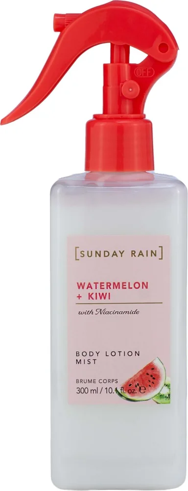 Sunday Rain Body Lotion Mist Watermelon & Kiwi 300 ml v:5020495