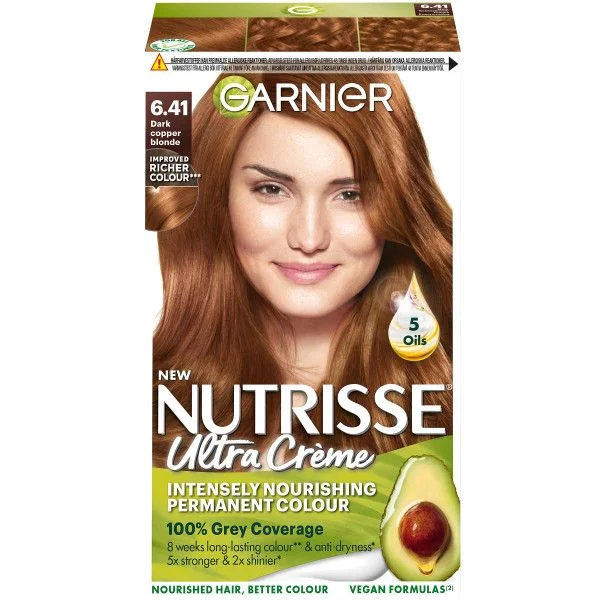 Garnier Nutrisse Ultra Créme 6.41 Dark Copper 160 ml v:1930072 Garnier Nutrisse Ultra Créme 6.41 Dark Copper 160 ml v:1930072