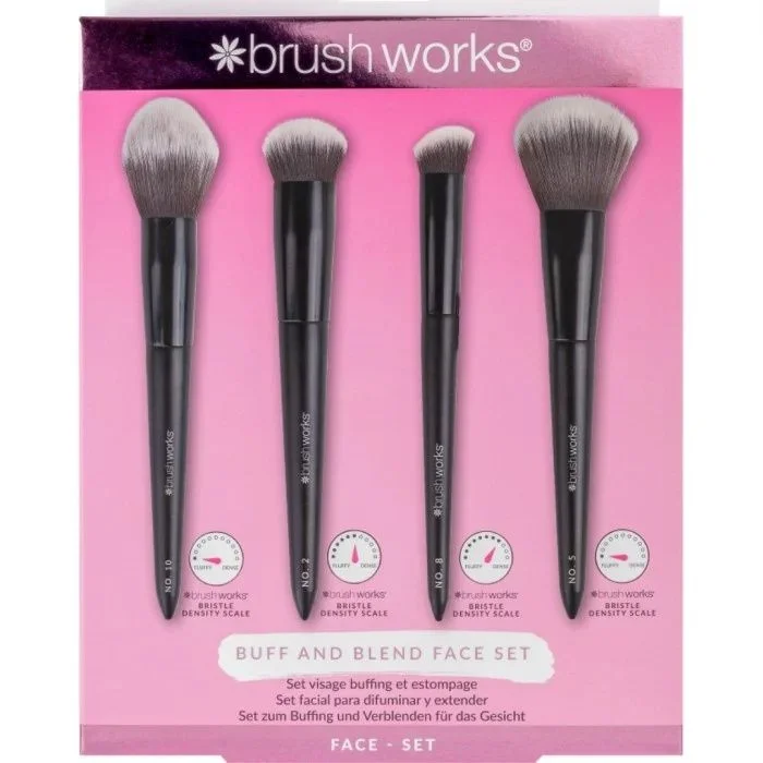 Brushworks Buff and Blend Face Set v:8815425