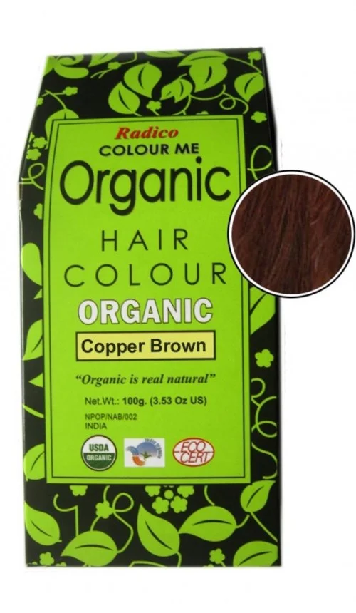 Radico Colour Me Organic Copper Brown Copper Brown v:4854182