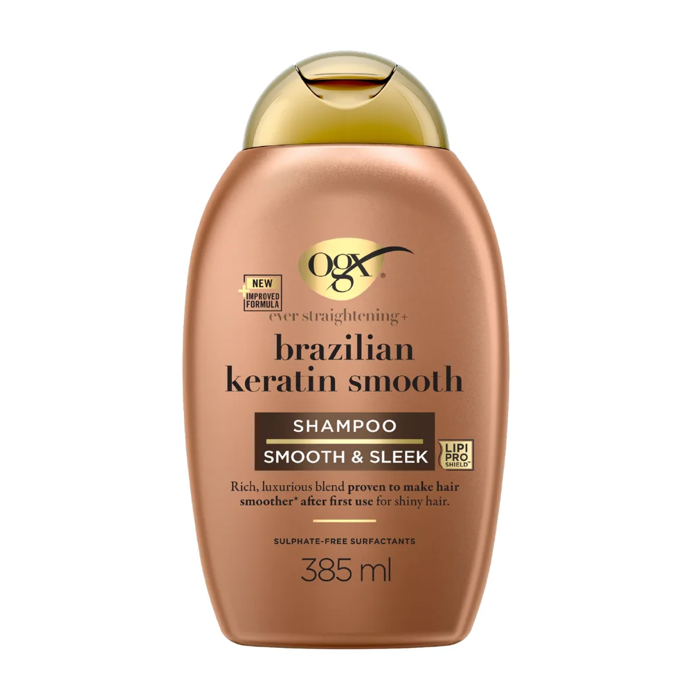 Ogx Brazilian Keratin Smooth Shampoo 385ml v:2542214 Ogx Brazilian Keratin Smooth Shampoo 385ml v:2542214