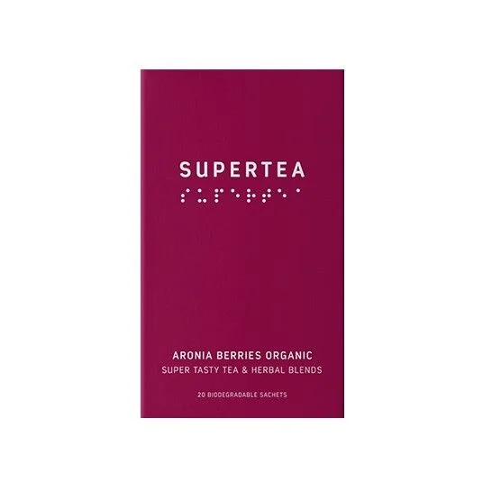 Teministeriet Supertea Aronia Berries Organic – 20 teposer v:8607629 Teministeriet Supertea Aronia Berries Organic – 20 teposer v:8607629