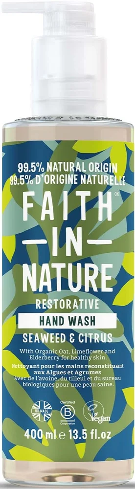 Faith In Nature Hand Wash Seaweed & Citrus 400 ml v:8350146