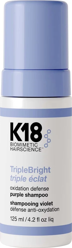 K18 TripleBright Oxidation Defense Purple Shampoo 125 ml v:1818749