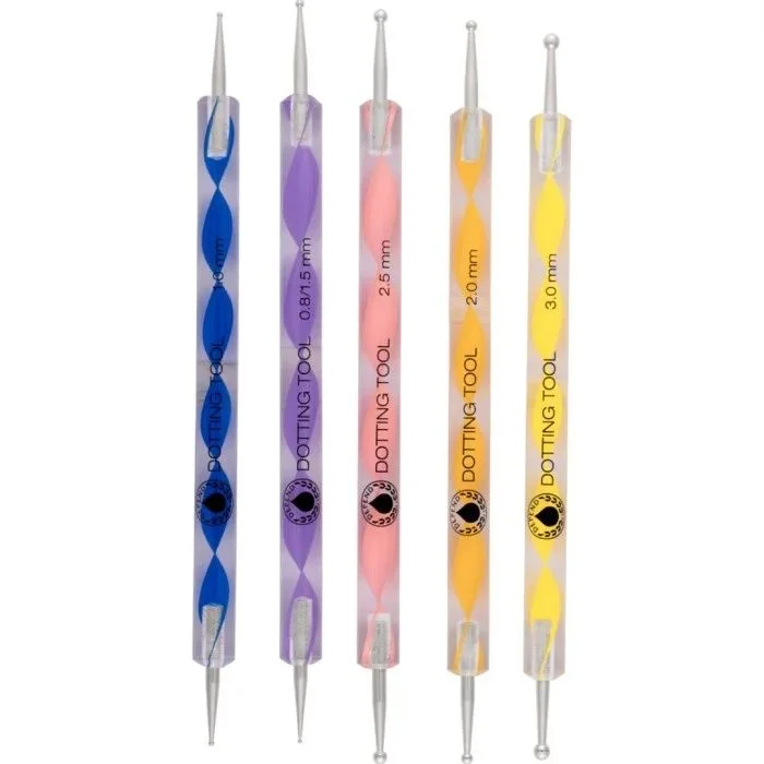 Depend Dotting Tools 5-pack | nail art verktøy v:8086288 Depend Dotting Tools 5-pack | nail art verktøy v:8086288