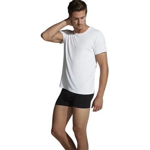 Men’s Crew Neck T-Shirt Hvit | Str. M v:3996123 Men’s Crew Neck T-Shirt Hvit | Str. M v:3996123