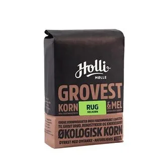 Holli Mølle Rug Hel Økologisk 1 Kg v:5830795 Holli Mølle Rug Hel Økologisk 1 Kg v:5830795