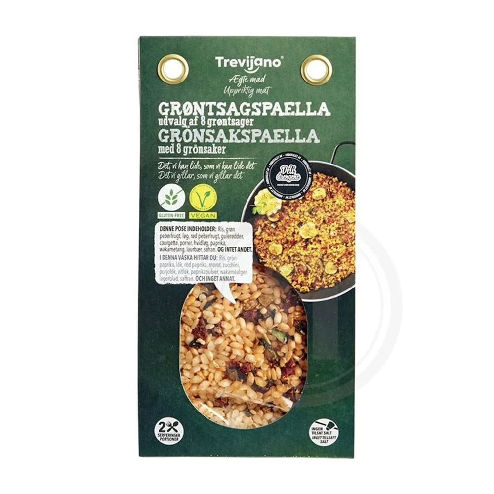 Trevijano Paella 8 Grønnsaker – 280 g v:1507377 Trevijano Paella 8 Grønnsaker – 280 g v:1507377