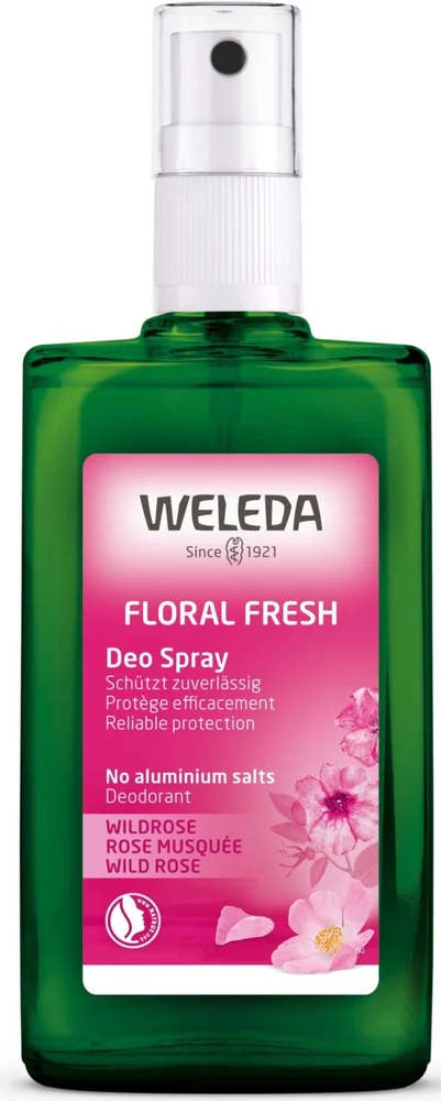 Weleda Floral Fresh Deo Spray Wildrose 100 ml v:9946160
