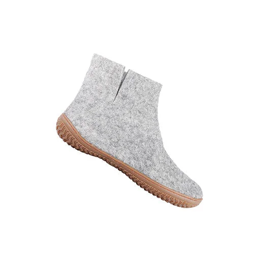Ullstøvel m. Gummisåle Light Grey | 38 v:9128151 Ullstøvel m. Gummisåle Light Grey | 38 v:9128151