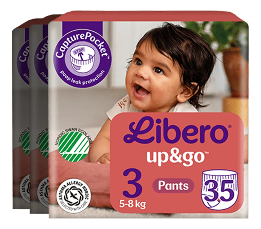 Libero Up&Go 3 – 3 x 35 stk. v:1378996 Libero Up&Go 3 – 3 x 35 stk. v:1378996