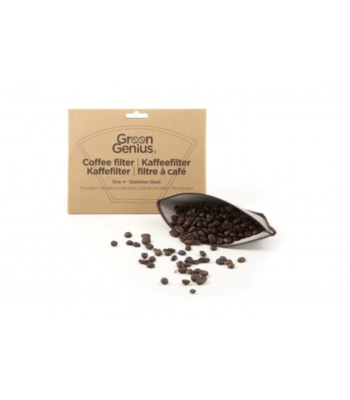 GreenGenius kaffefilter av rustfritt stål - 1 stk. v:3358147