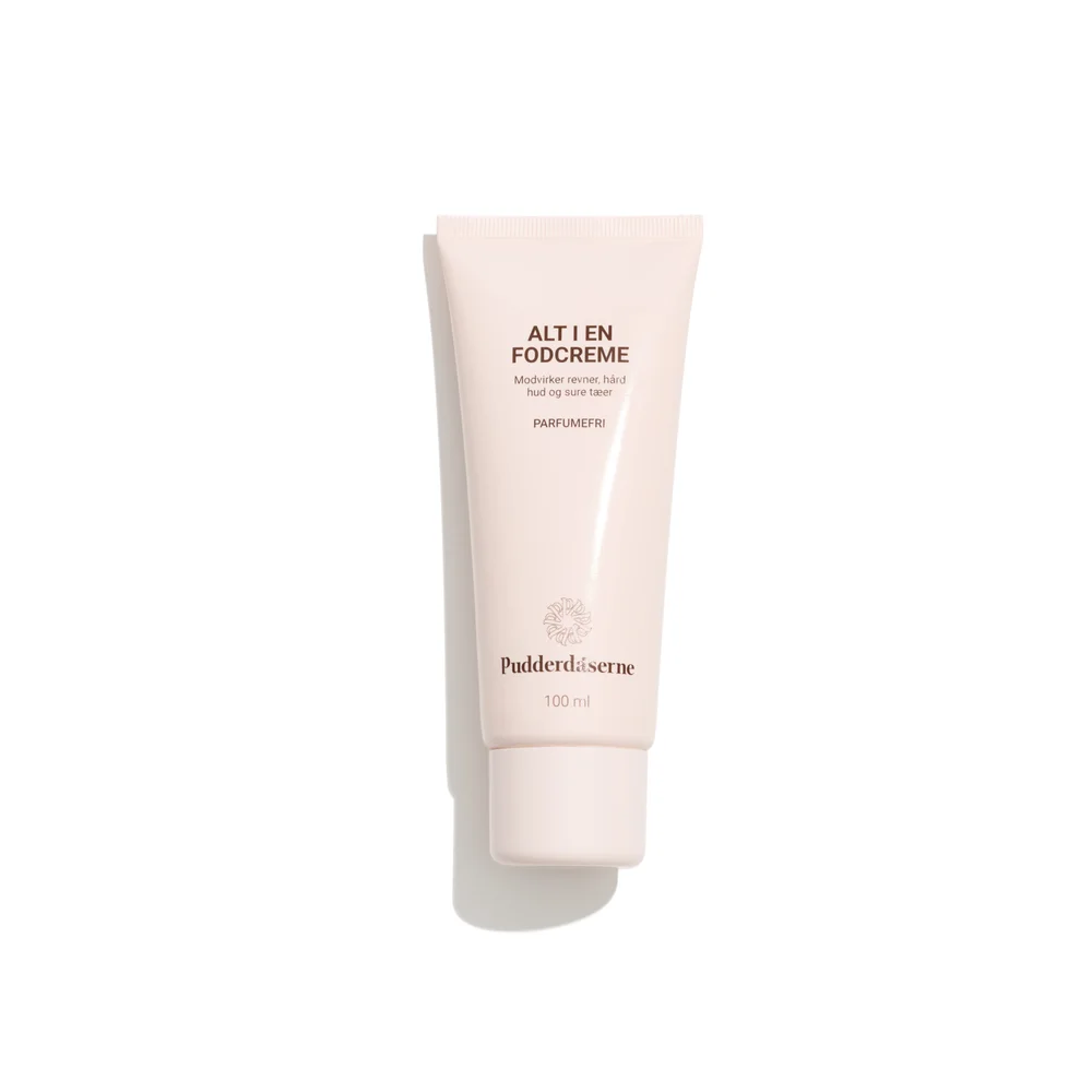 All-in-One Foot Cream 100 ml – Pudderdåserne v:8502512