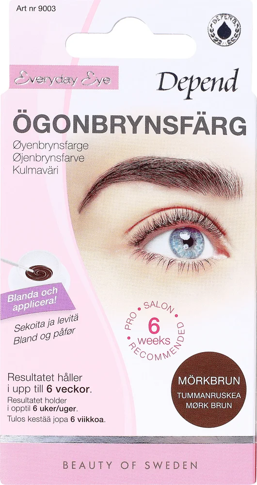 Everyday Eye Eyebrow Colour Dark Brown – Depend v:6827297 Everyday Eye Eyebrow Colour Dark Brown – Depend v:6827297