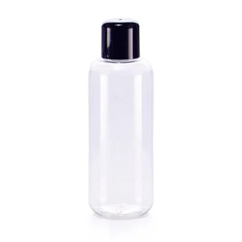 Urtegaarden Gjennomsiktig Plastflaske 100 ml med sort plastlokk v:4015989 Urtegaarden Gjennomsiktig Plastflaske 100 ml med sort plastlokk v:4015989