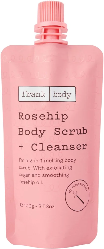 Frank Body Rosehip Body Scrub + Cleanser 100 g v:6912195