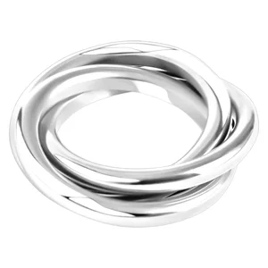 Muli Collection Triple Ring Silver 18mm v:7016337