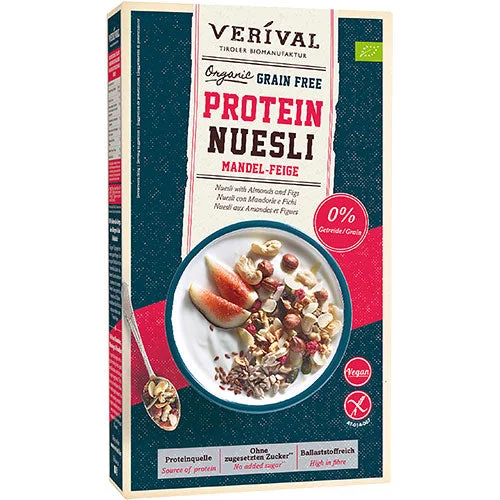 Protein Müsli - Mandel-Fiken Økologisk Glutenfri v:5002773