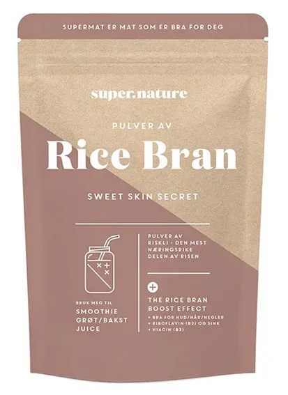 Supernature Rice Bran Pulver 150 g v:1032398 Supernature Rice Bran Pulver 150 g v:1032398