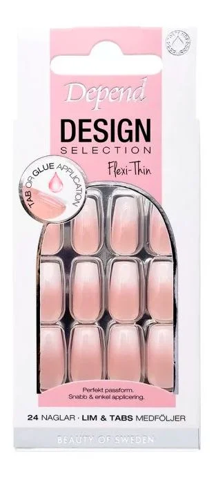 Depend Design Selection French Ombre Short Coffin – 24 stk. v:6089943 Depend Design Selection French Ombre Short Coffin – 24 stk. v:6089943