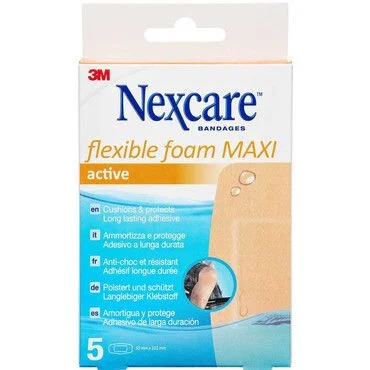 Nexcare active flexible foam maxi – 5 stk. v:9407823 Nexcare active flexible foam maxi – 5 stk. v:9407823