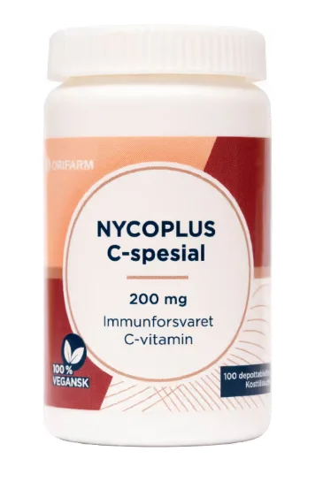Nycoplus C-spesial 200 mg depottabletter 100 stk v:4201006 Nycoplus C-spesial 200 mg depottabletter 100 stk v:4201006
