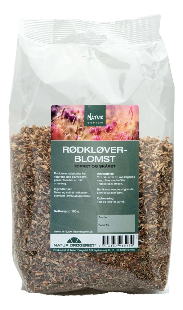 Natur-Drogeriet Rødkløverblomst – 100 g. v:1470183 Natur-Drogeriet Rødkløverblomst – 100 g. v:1470183