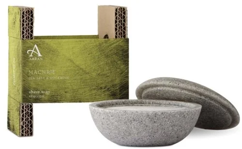 Arran Sense of Scotland Machrie Shaving Stone with Shaving Soap v:9678381