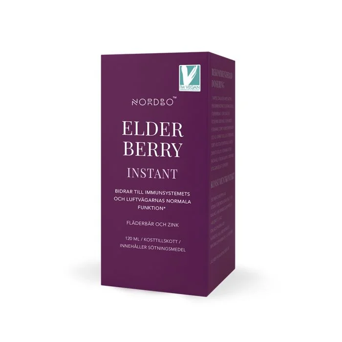 Nordbo Elderberry Instant 120 ml v:1334038 Nordbo Elderberry Instant 120 ml v:1334038